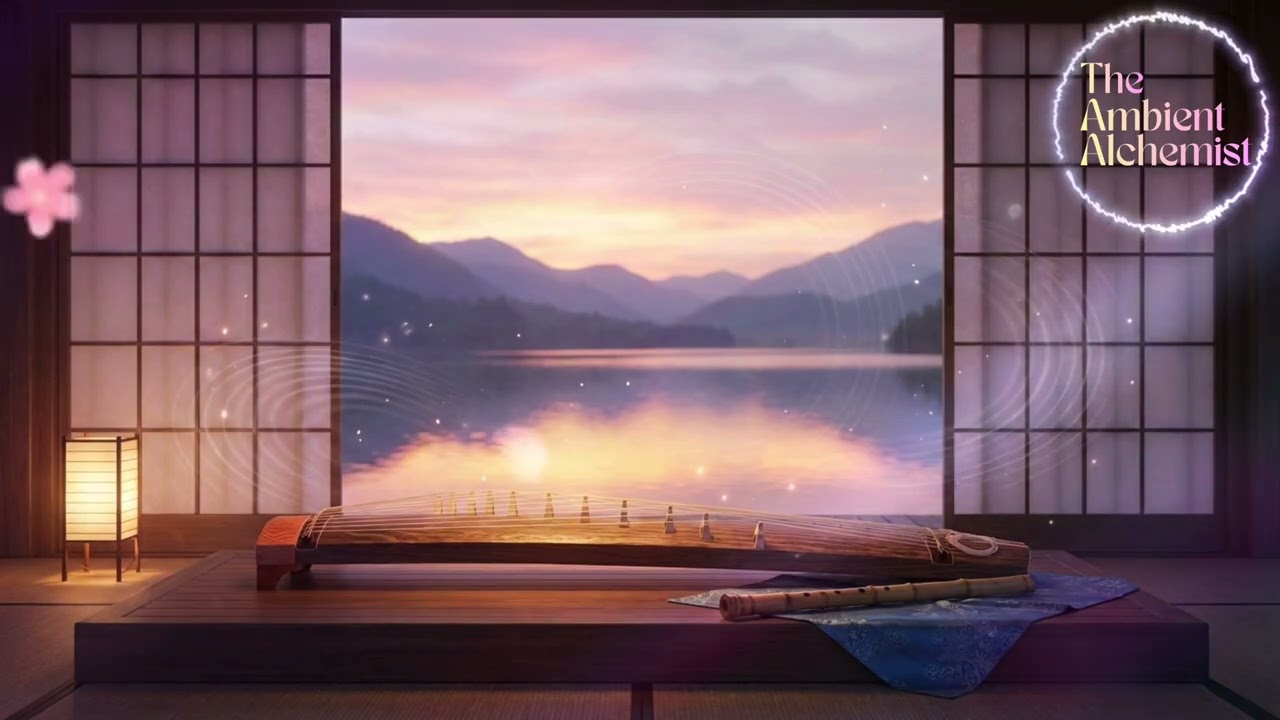 2 Plus Hours Koto & Bamboo Flute Meditation 🌸 Mindful Japanese Instrumental for Calm, Focus & Peace