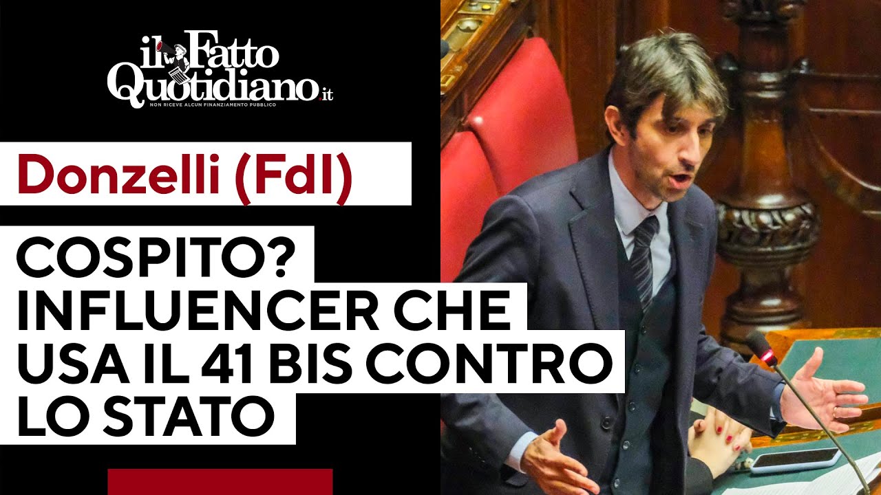 Donzelli (FdI) su Cospito: 