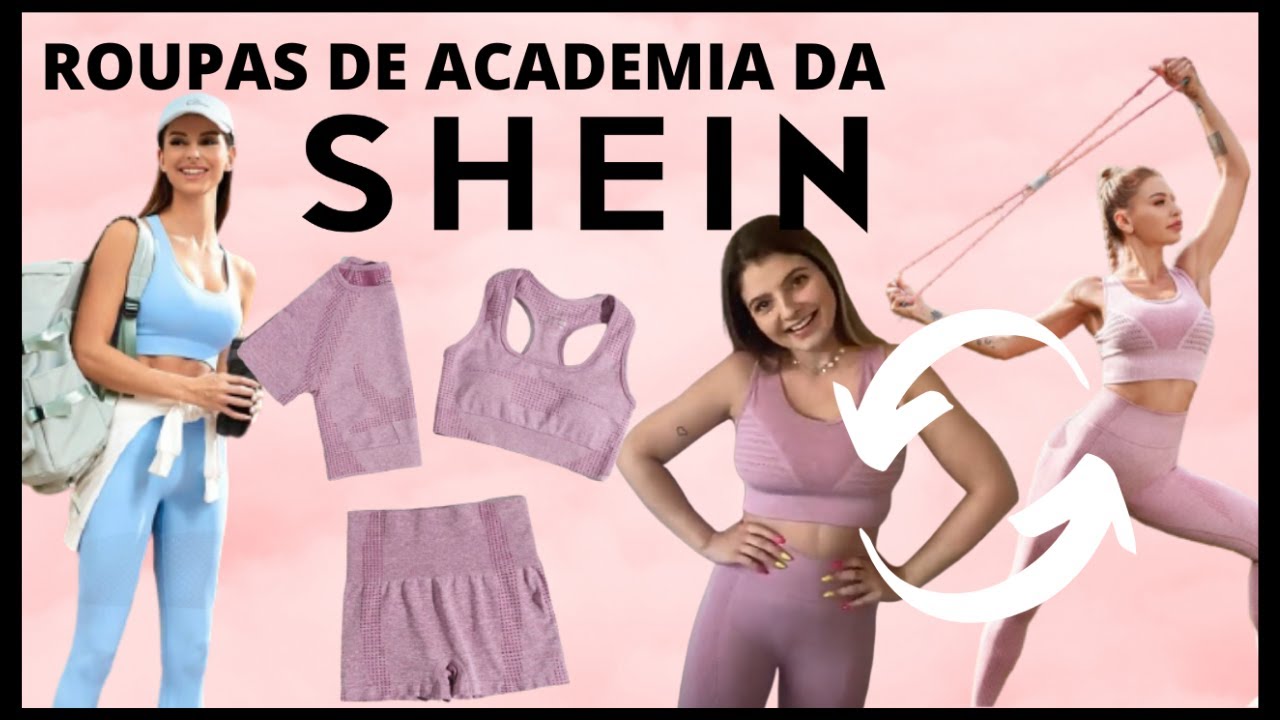 Roupas de academia da SHEIN, vale a pena? Preços e tamanhos