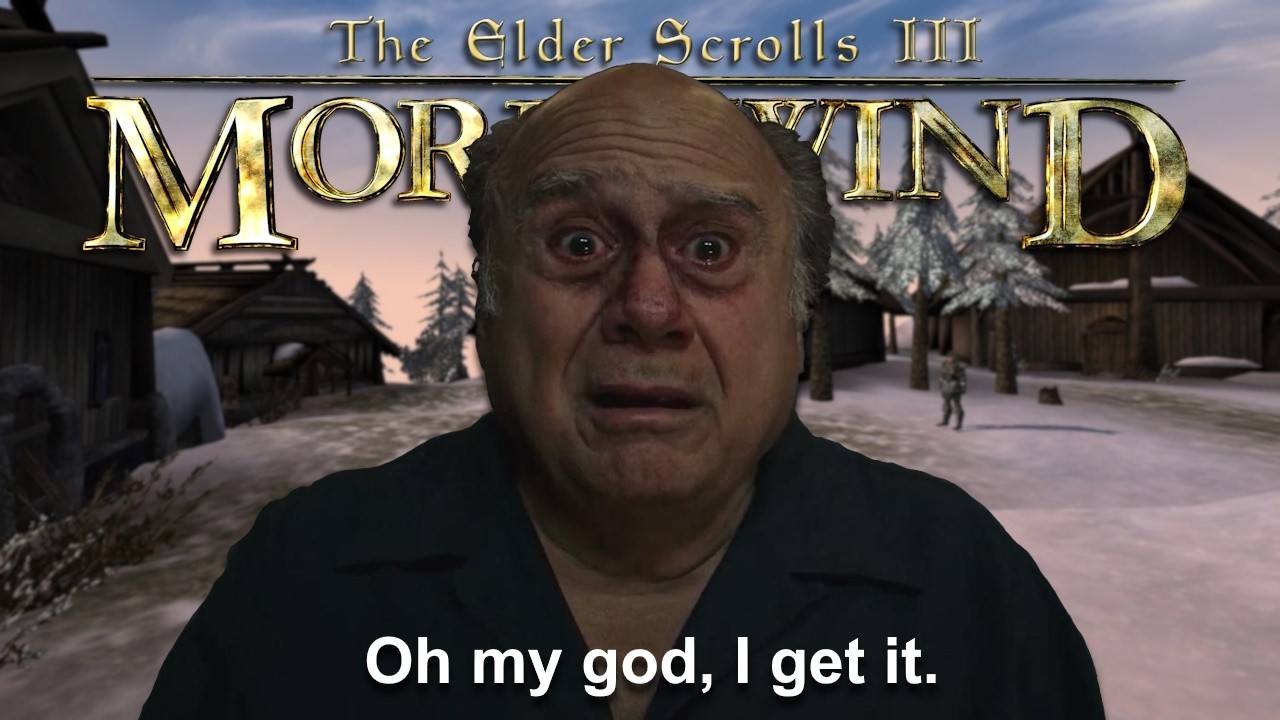 Oh My God… I Get Morrowind Now.
