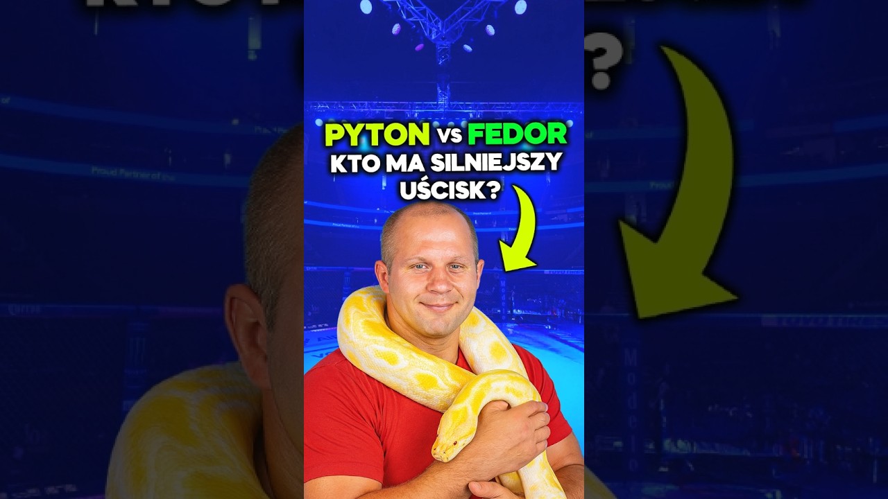 Pyton vs Zawodnik MMA – Kto ma silniejszy uścisk? 🐍