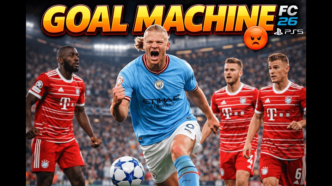 Haaland vs Bayern Defense Breaks 😤 | FC 26 PS5 Haaland vs Bayern Defense Breaks 😤 | FC 26 PS5