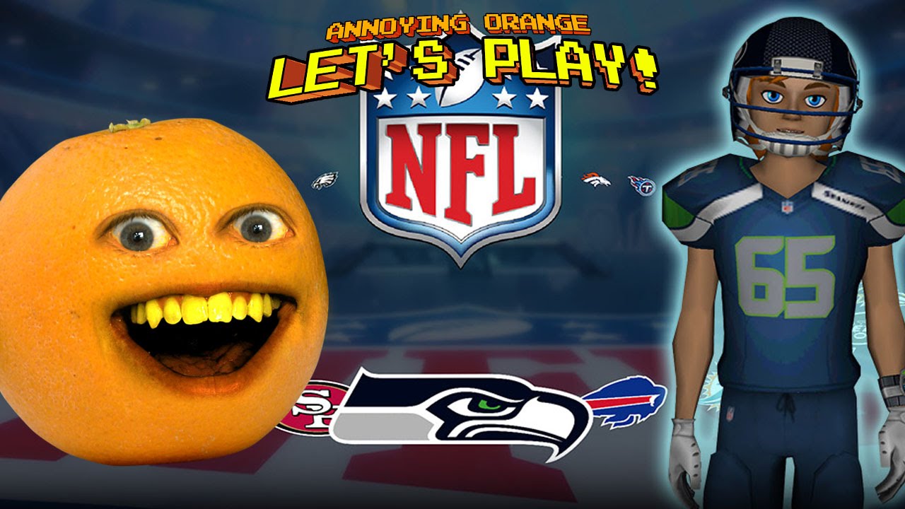 Annoying Orange plays NFL Quarterback 15!!