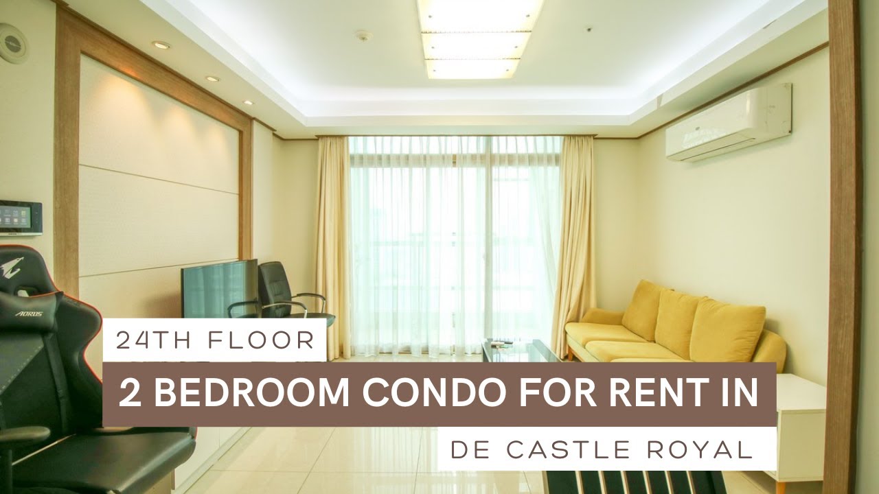 N5037168 - 24th Floor 2 Bedroom Condo For Rent in De Castle Royal