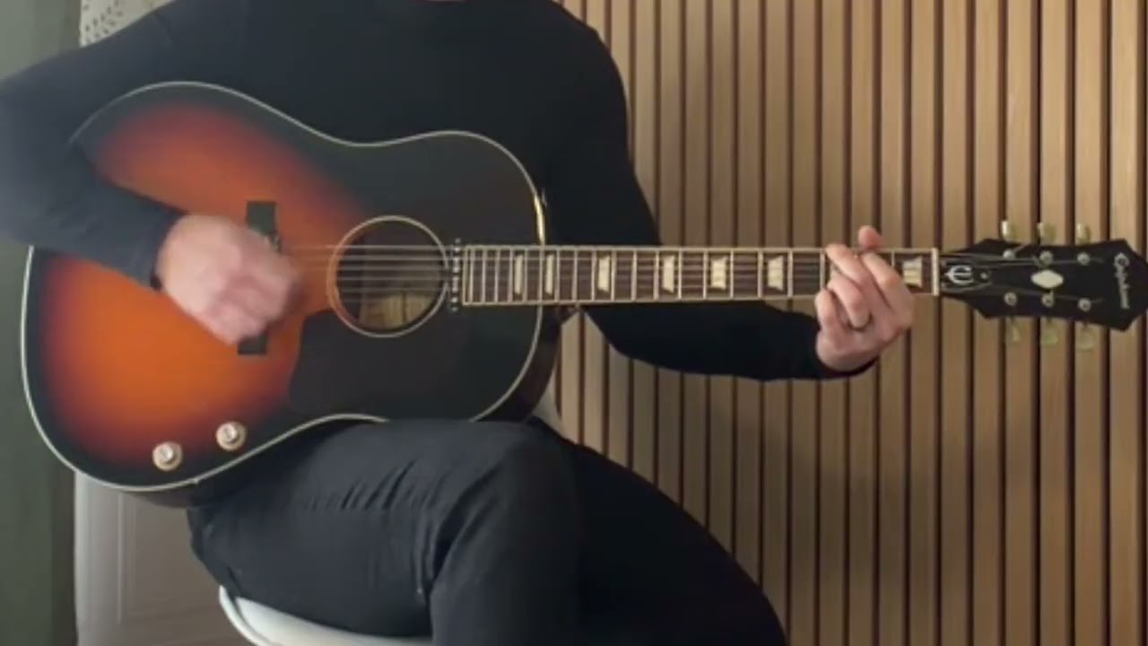 A Hard Days Night - The Beatles (rhythm guitar cover)
