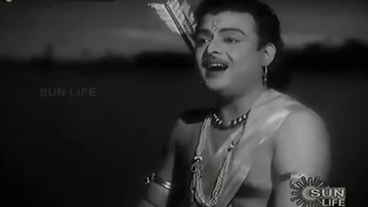 AHA INBA NILAVINILE ... SINGERS, GHANTASALA & P LEELA ... FILM, MAYA BAZAR (1957)