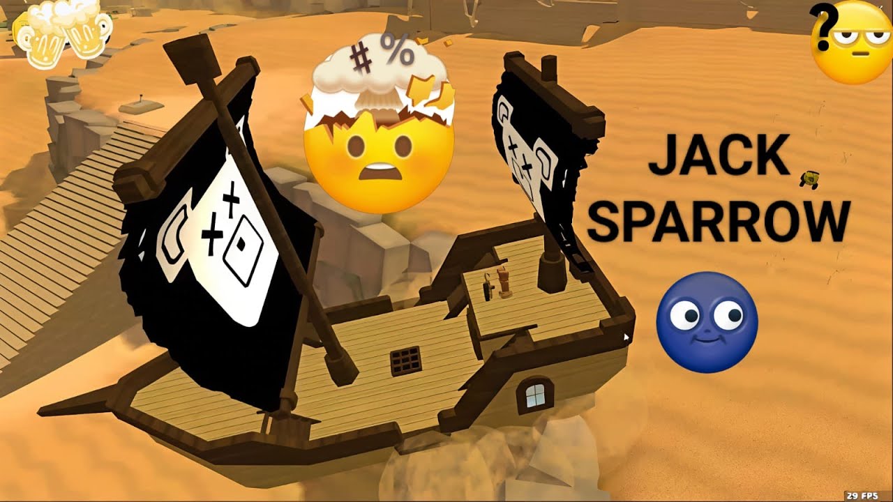 SUPER BEAR ADVENTURE | Menjadi Jack Sparrow di Padang Pasir
