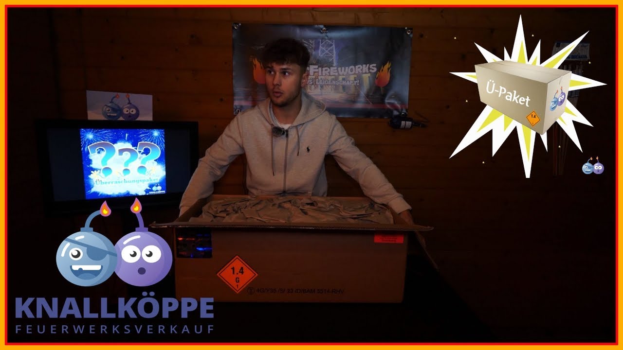 KNALLKÖPPE Ü-PAKET UNBOXING 📦👀 | GreatFireworks