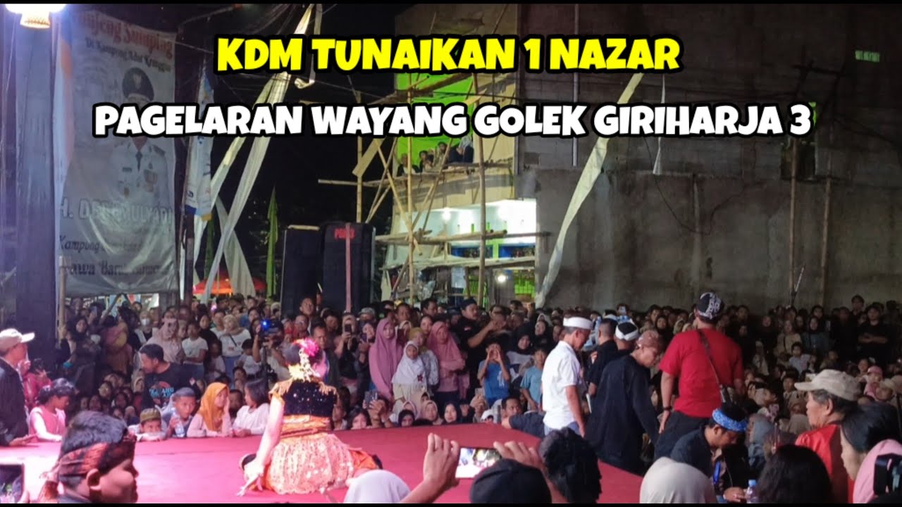 PENONTON KECEWA KDM BATAL HADIR DI ACARA ‼️ 