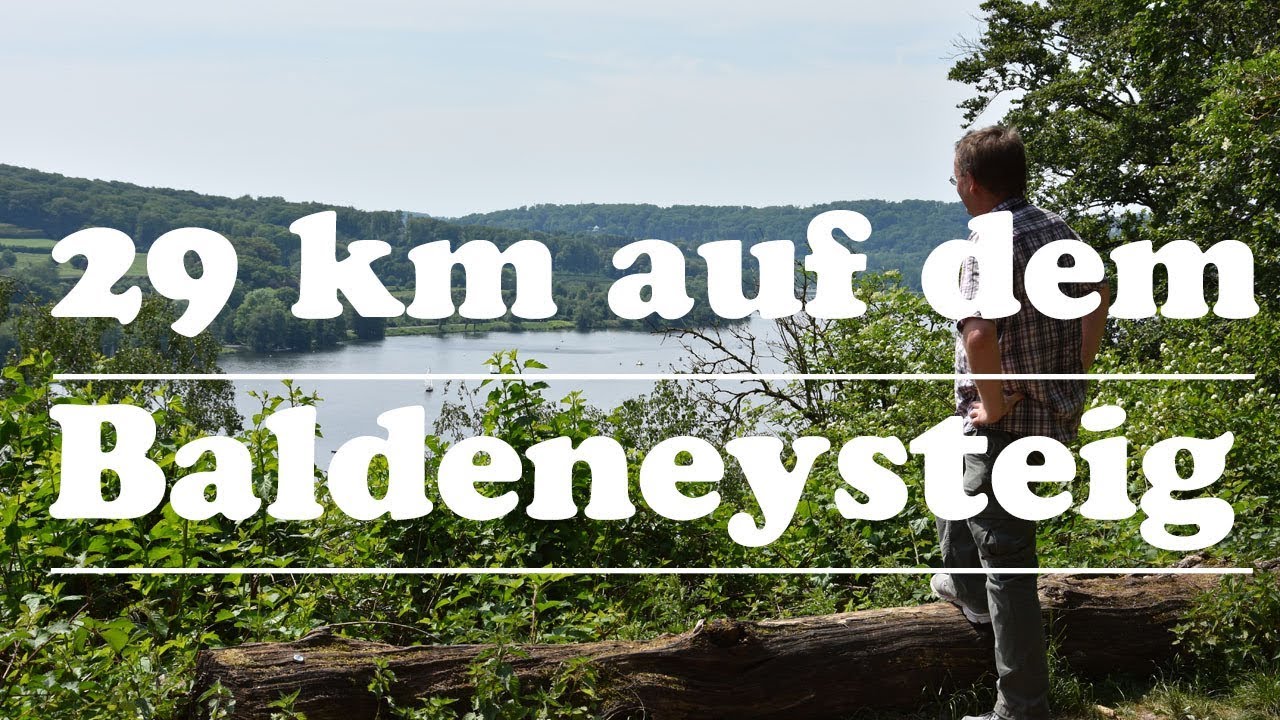 Baldeneysteig in Essen (4K)