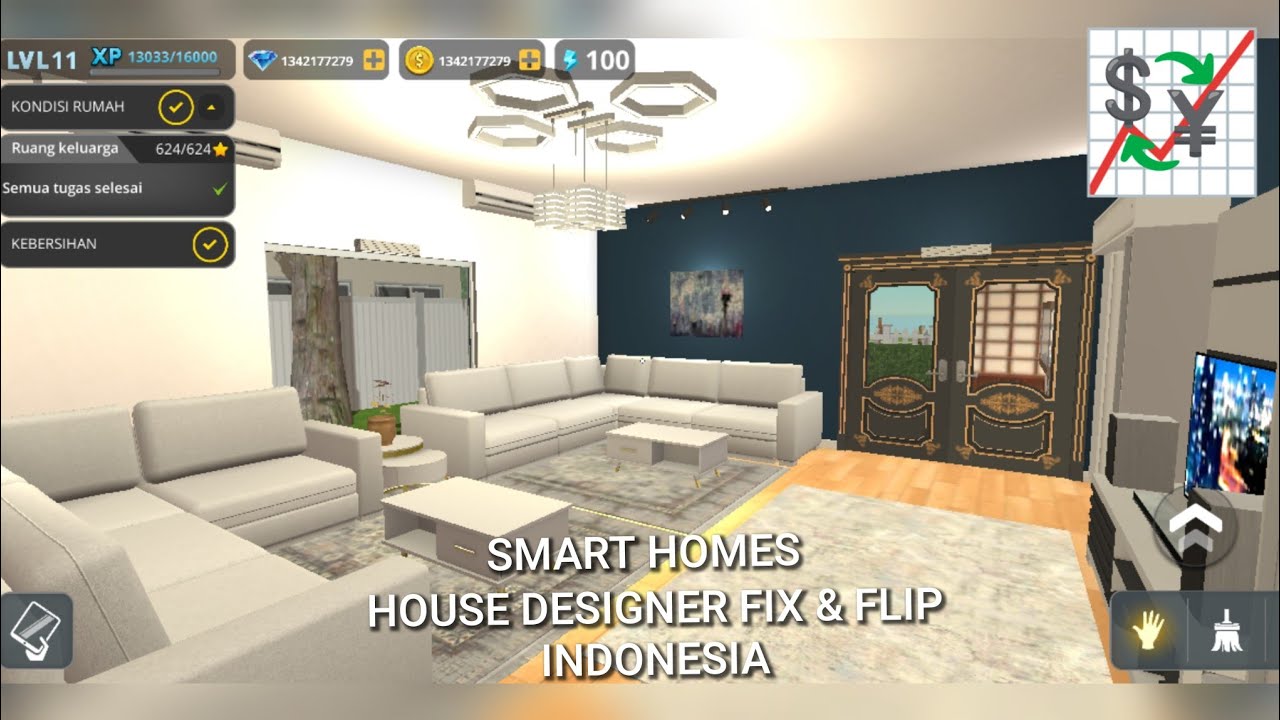 SMART HOMES (BEST DESAIGNER) - House Designer Fix & Flip #homedecor #housedesigner #gameplay 
