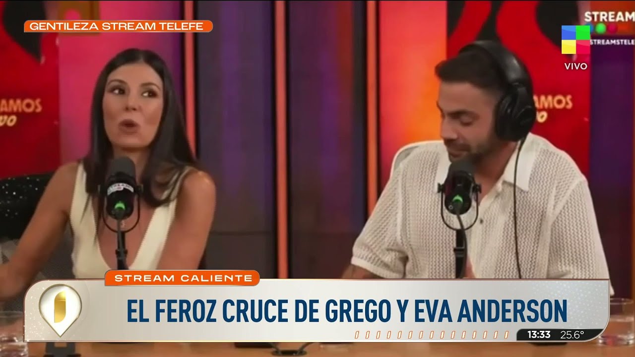 🔥 STREAM CALIENTE: EL FEROZ CRUCE ENTRE EVA ANDERSON Y GREGO ROSSELLO POR IAN LUCAS