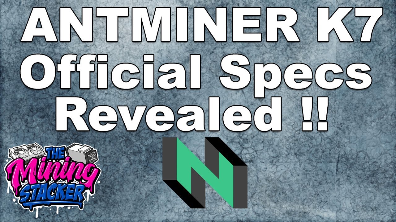 Profitability Revealed on NEW Bitmain Antminer K7 CKB Nervos Network Asic Miner #ckb #cryptomining