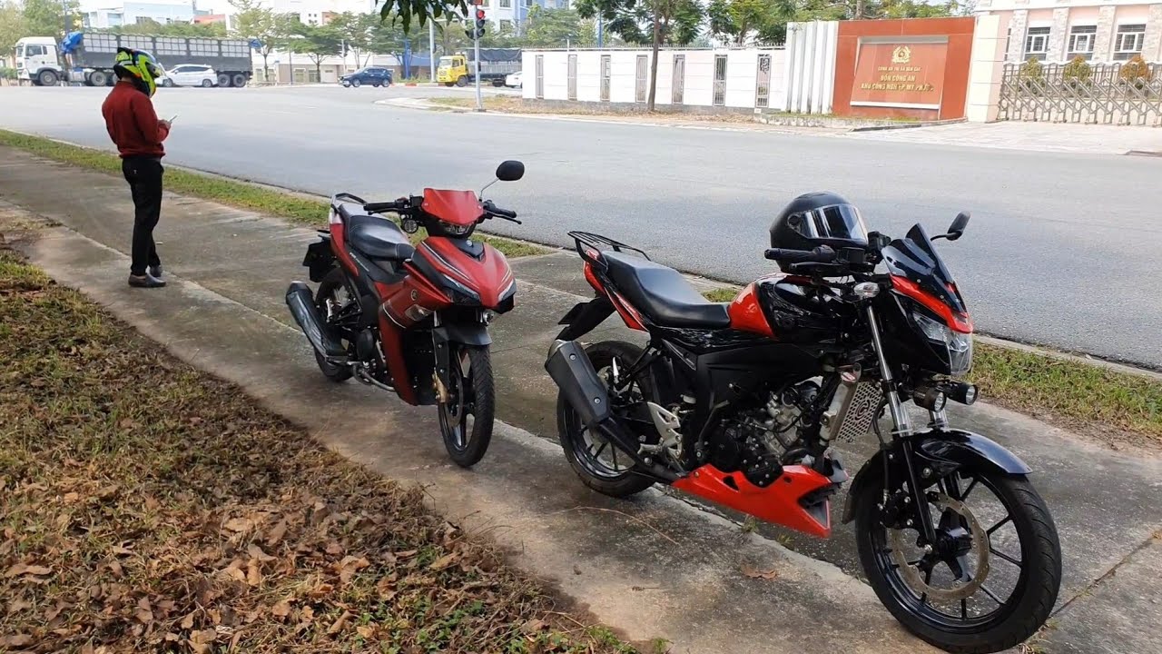 Suzuki GSX bandit 150 vs Exciter 155 | Đánh giá cảm giác chạy thế nào ?