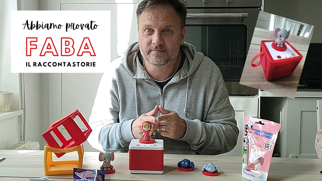 Faba: il nostro raccontastorie per bambini con canzoncine e racconti