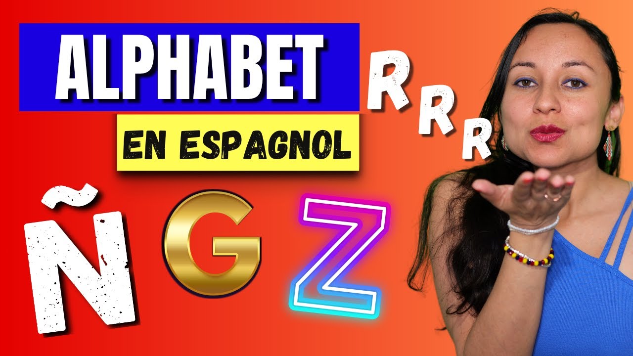 Alphabet en ESPAGNOL ✅  Prononciation