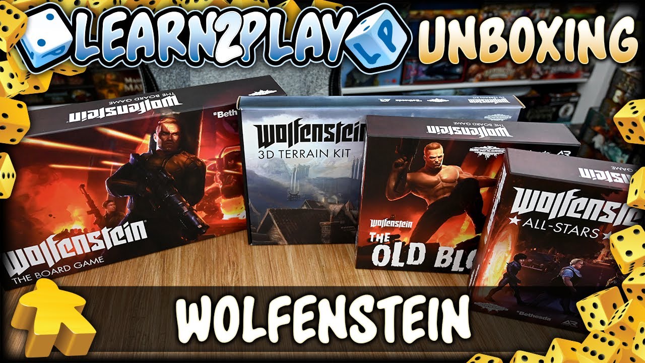 Learn to Play Presents: Wolfenstein unboxing