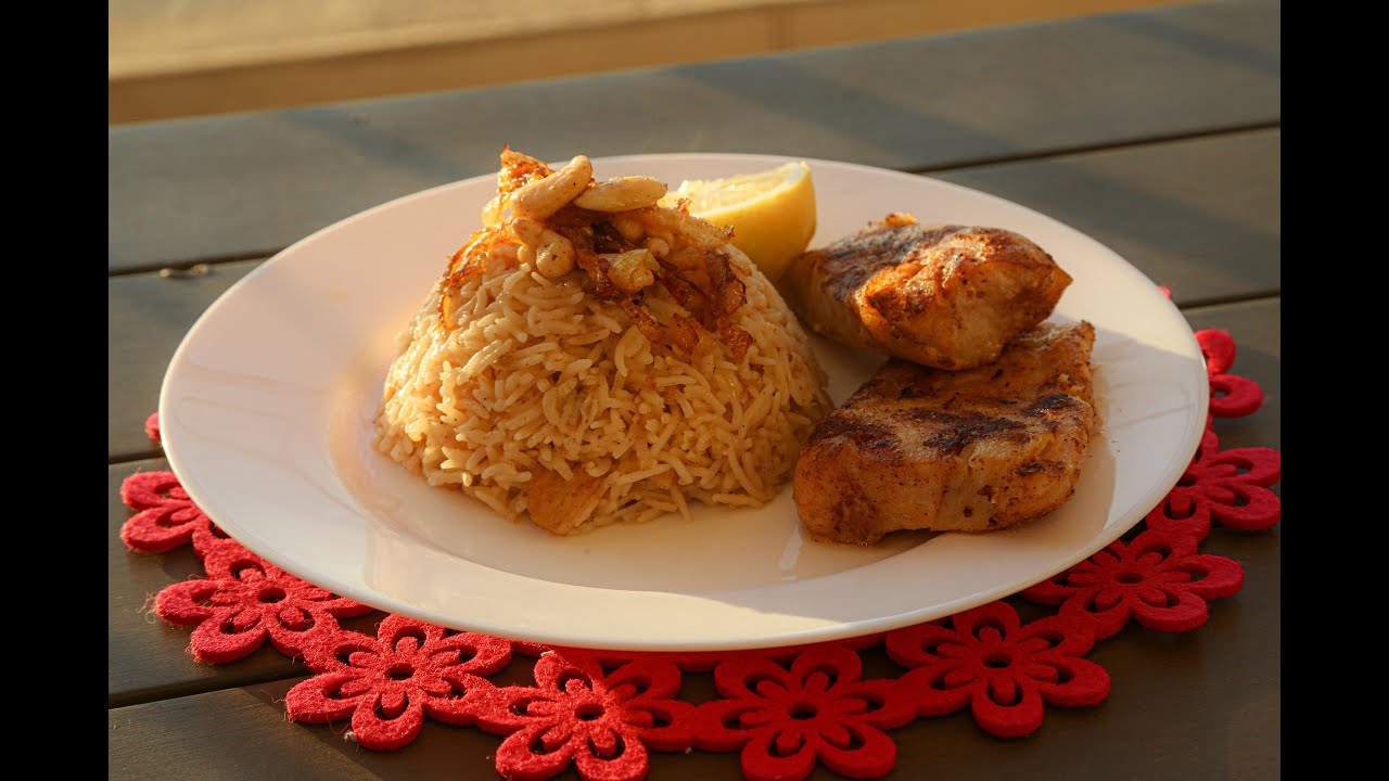 صيادية سمك فيليه بأطيب طريقة | siyadiyeh fish fillet recipe