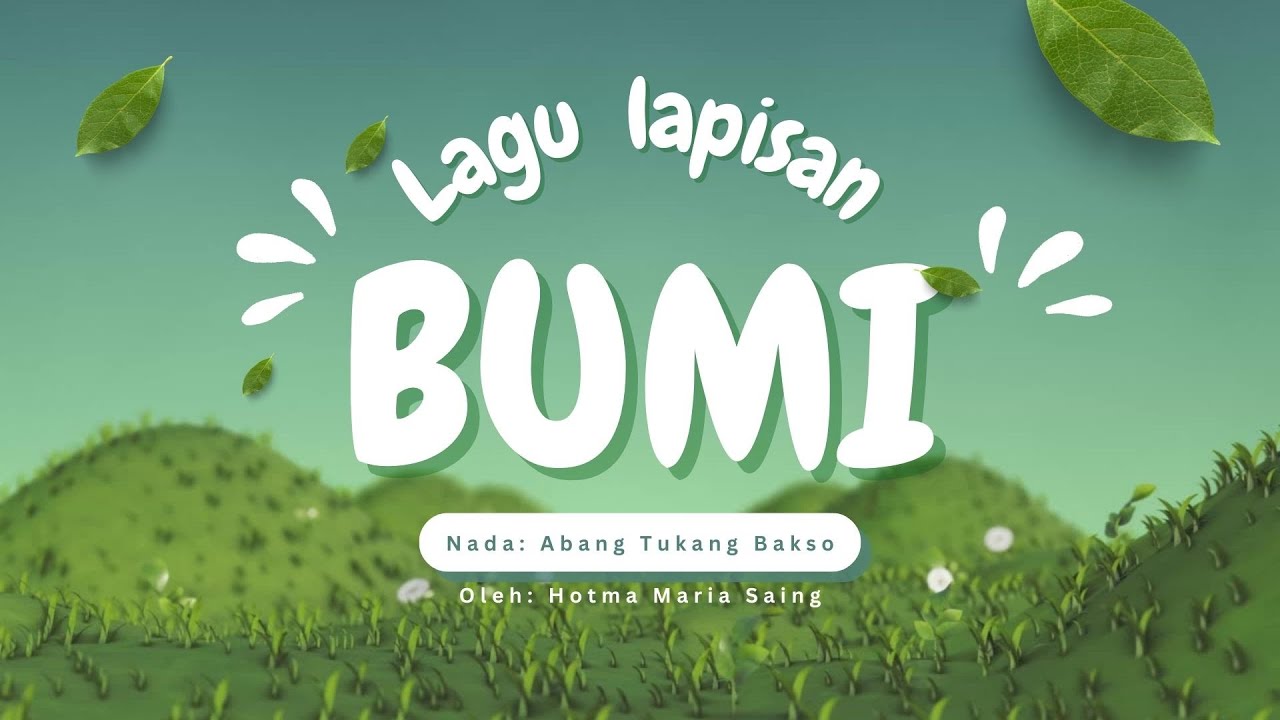 LAGU PEMBELAJARAN - LAPISAN BUMI | LITOSFER HIDROSFER ATMOSFER | IPAS | SD | KURMER | KELAS 5
