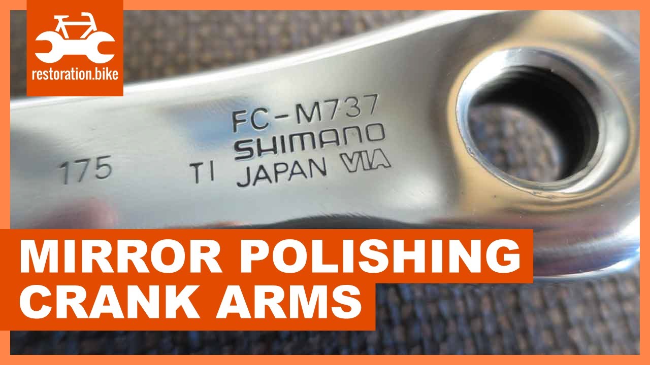 How to mirror polish crank arms in 2 easy steps
