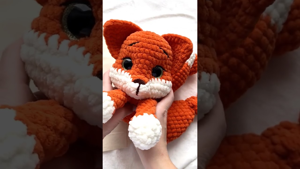 Crochet Amigurumi Fox #crochet #amigurumi #crochetpattern #crocheting   #crochetaddiction #fox