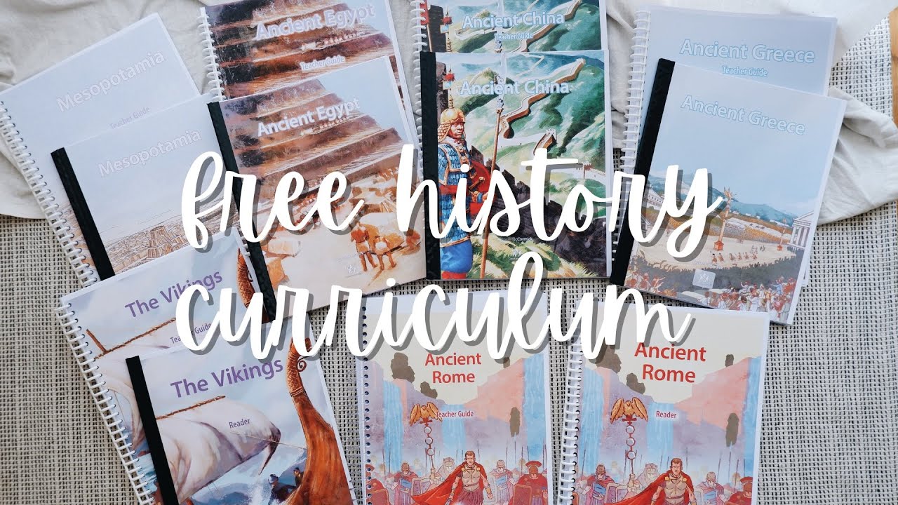 Free History Curriculum  (group subject for first grade & fourth grade)