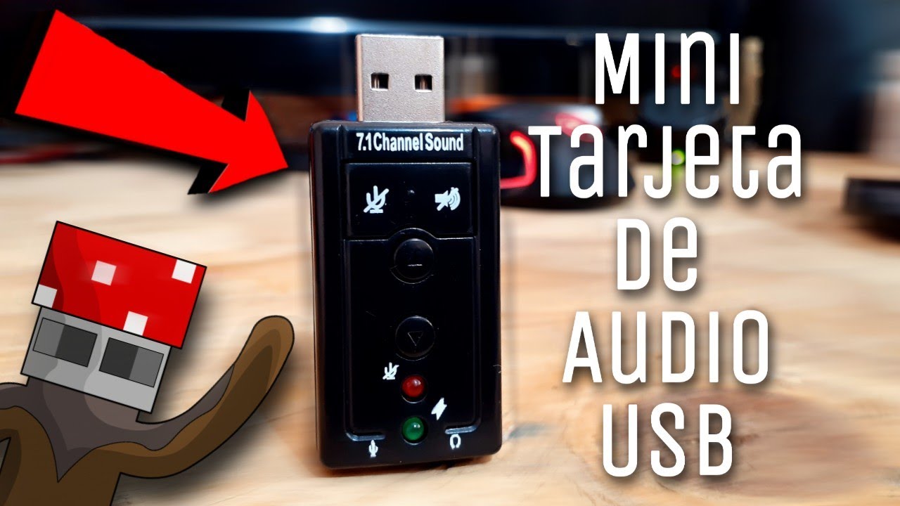 MINI TARJETA DE SONIDO 7.1 CHANNEL SOUND USB || UNBOXING SIN SENTIDO