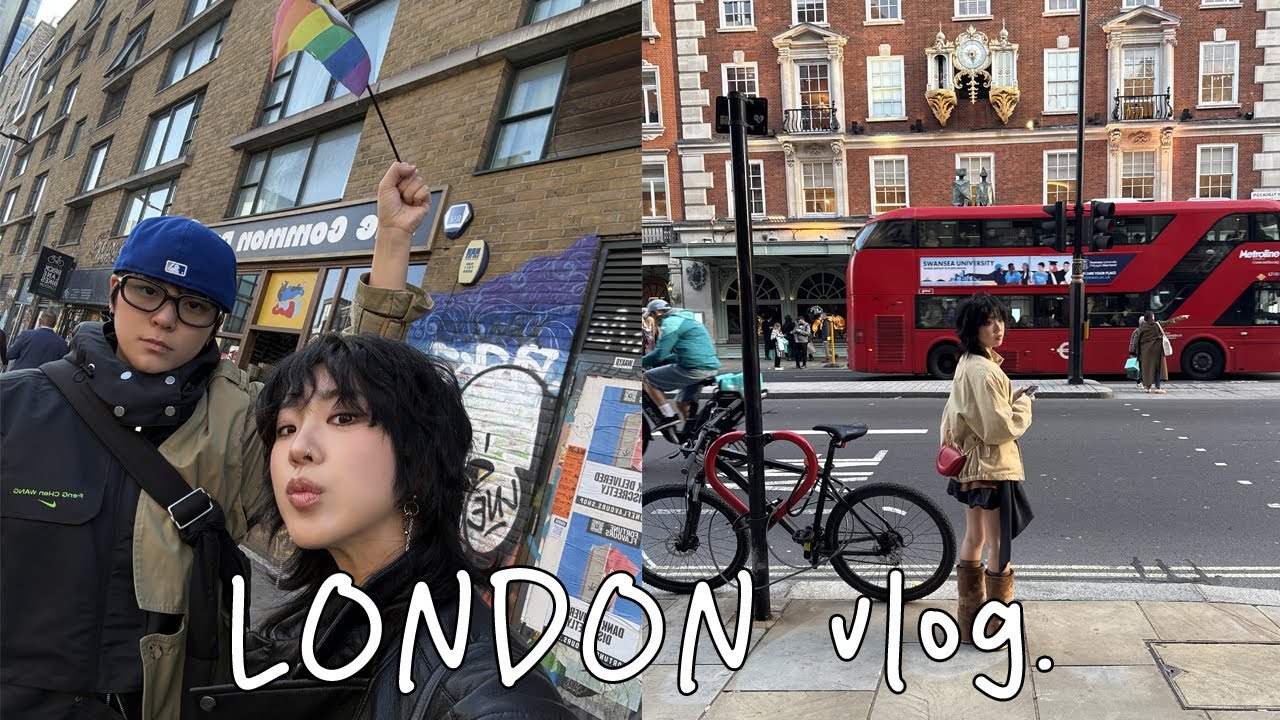 (Английские субтитры) Еда в Лондоне 🇬🇧🌈 Тем временем я посетила лесбийский бар и книжный магазин ...