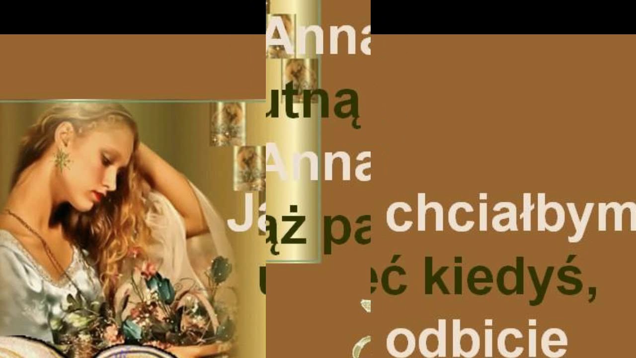 anna maria   czerwone gitary + tekst