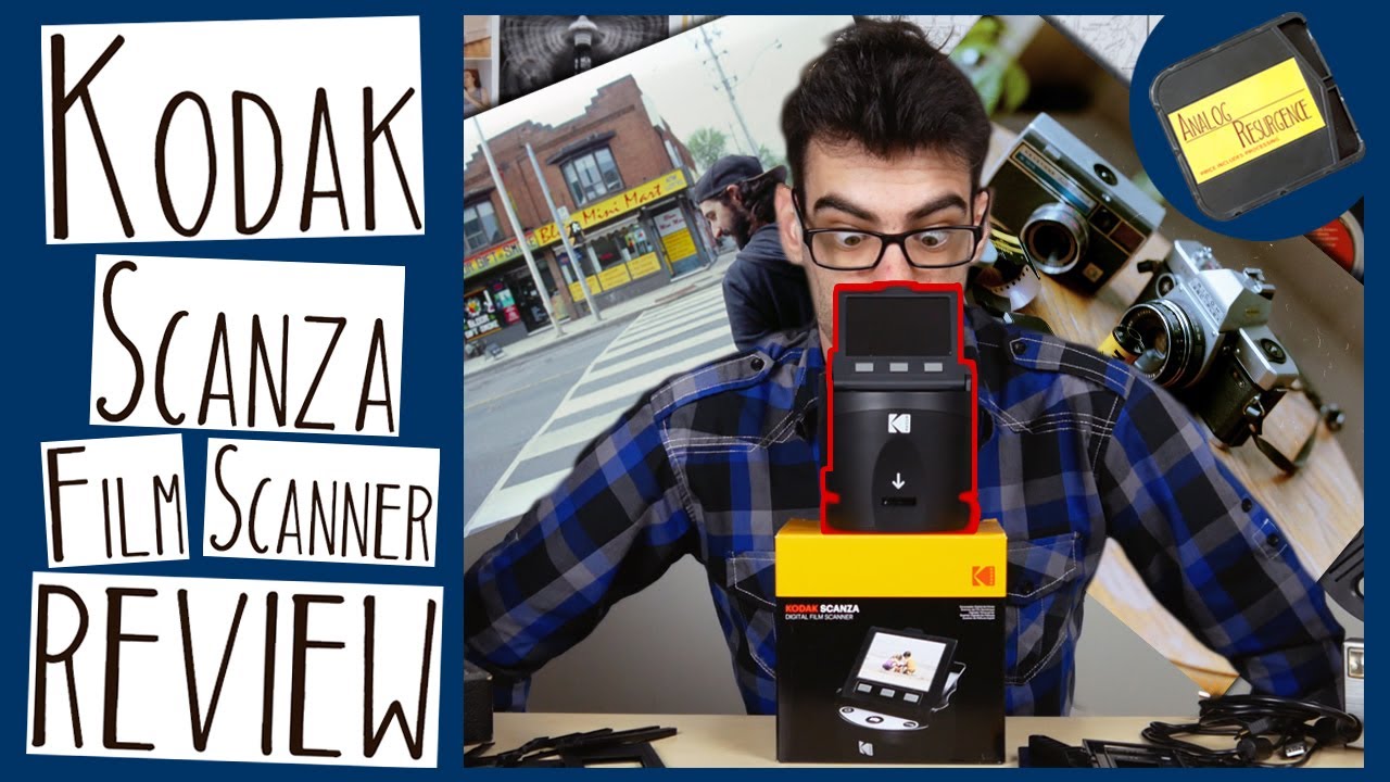 ОБЗОР Kodak Scanza | ПРОСТОЙ перенос пленки в домашних условиях?