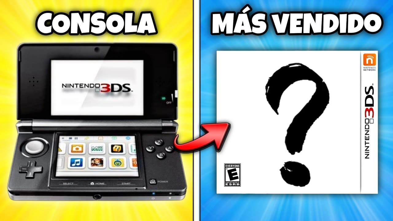 El JUEGO más VENDIDO de cada CONSOLA PORTÁTIL 