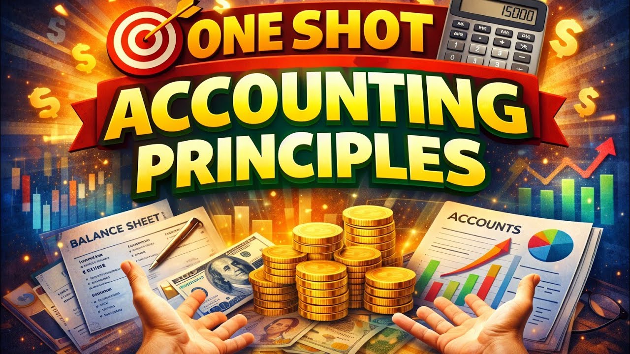 ACCOUNTING TERMS AND PRINCIPLE CLASS 11TH FAST REVISION