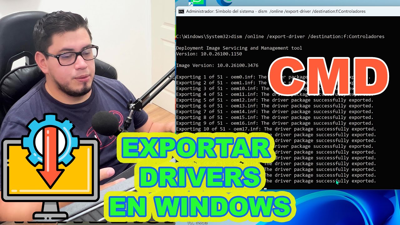 Como Guardar los Controladores de tu PC con CMD antes de formatear | SIN PROGRAMAS