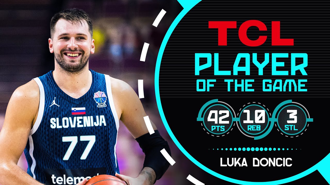Another masterclass! Luka Doncic erupts for 42 PTS to tow SLO 🇸🇮 past ITA at #EuroBasket 2025!
