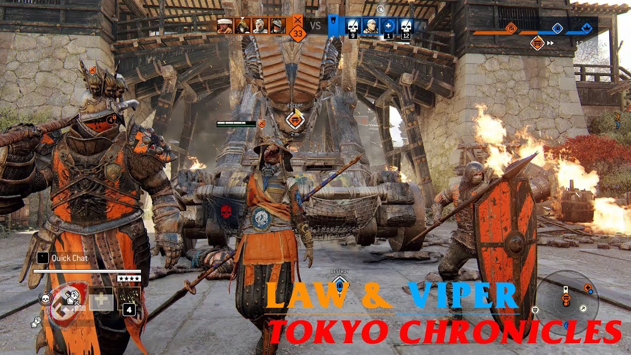 Law & Viper: Tokyo Chronicles - For Honor Breach as Nobushi