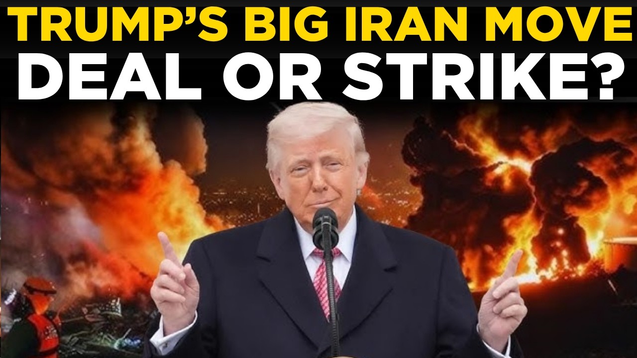 Trump&rsquo;s Big Iran Move LIVE: Deal or Strike? | Military Options, War Fears Rise | Pentagon Briefing