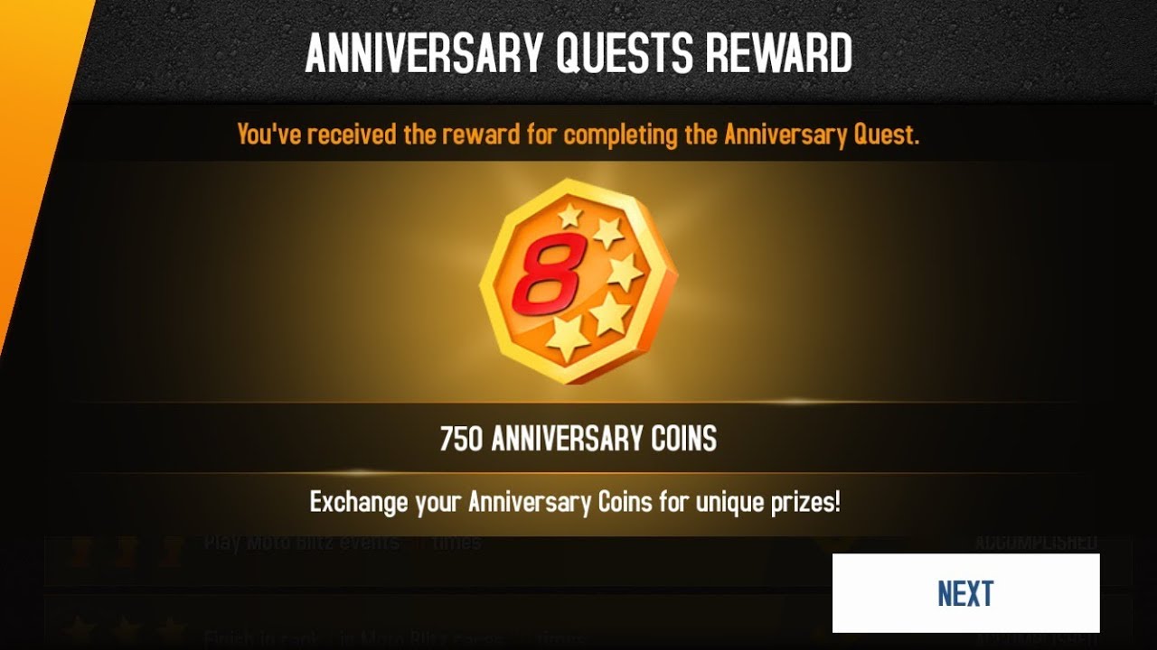 Asphalt 8 Finish the 5th Anniversary Event