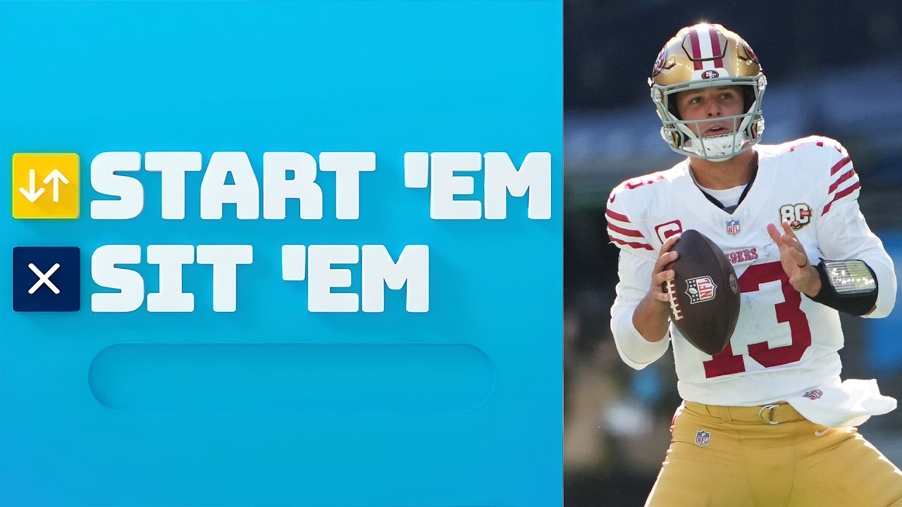 Starts and Sits for Week 6 | NFL Fantasy Football