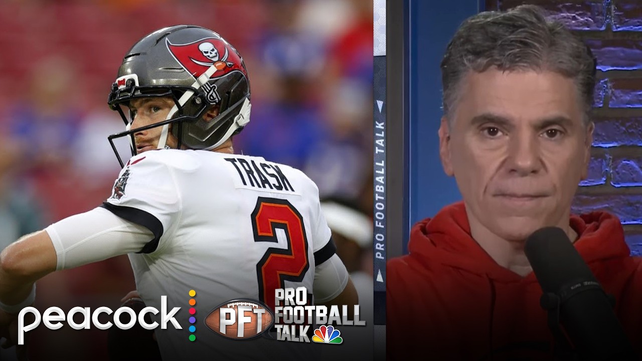 Why Buccaneers released Kyle Trask over Teddy Bridgewater | Pro Football Talk | NFL on NBC