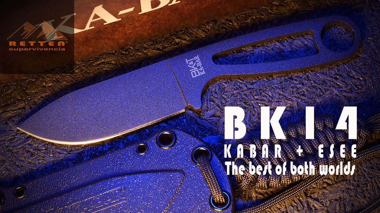 Kabar knife review test bk 14 Becker Eskabar / Fast and quiet / ESEE knives best combination /Retten
