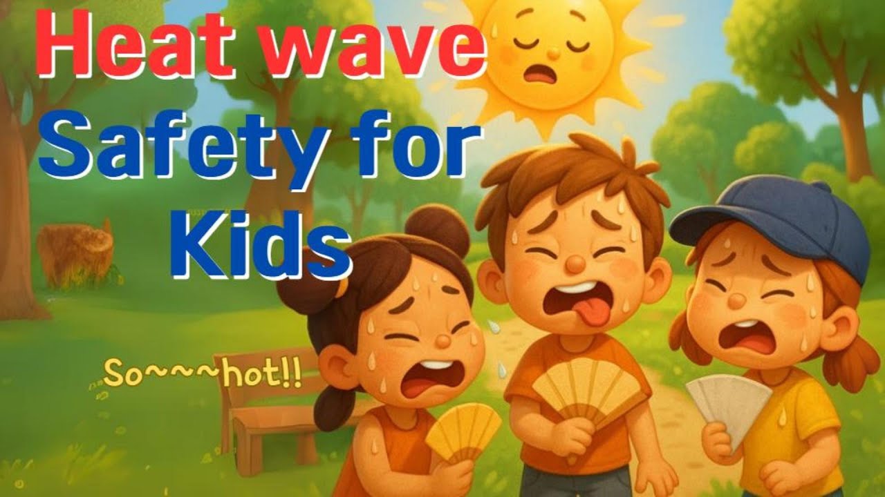 🔥 Heatwave Safety for Kids | Fun & Easy Learning Video!|