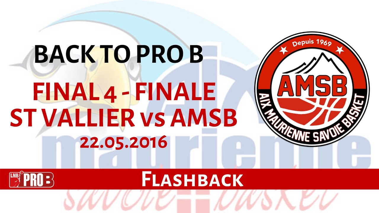 Final Four NM1 - Finale - Saint Vallier vs Aix Maurienne (22.05.2016)