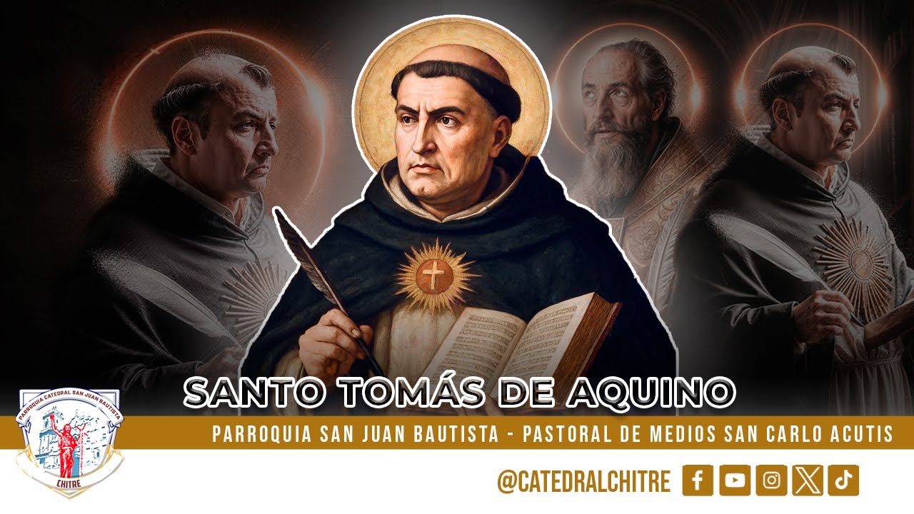 SANTA MISA DIARIA || 7:00 A.M. -  MIÉRCOLES 28: SANTO TOMÁS DE AQUINO, Presbítero y Doctor.