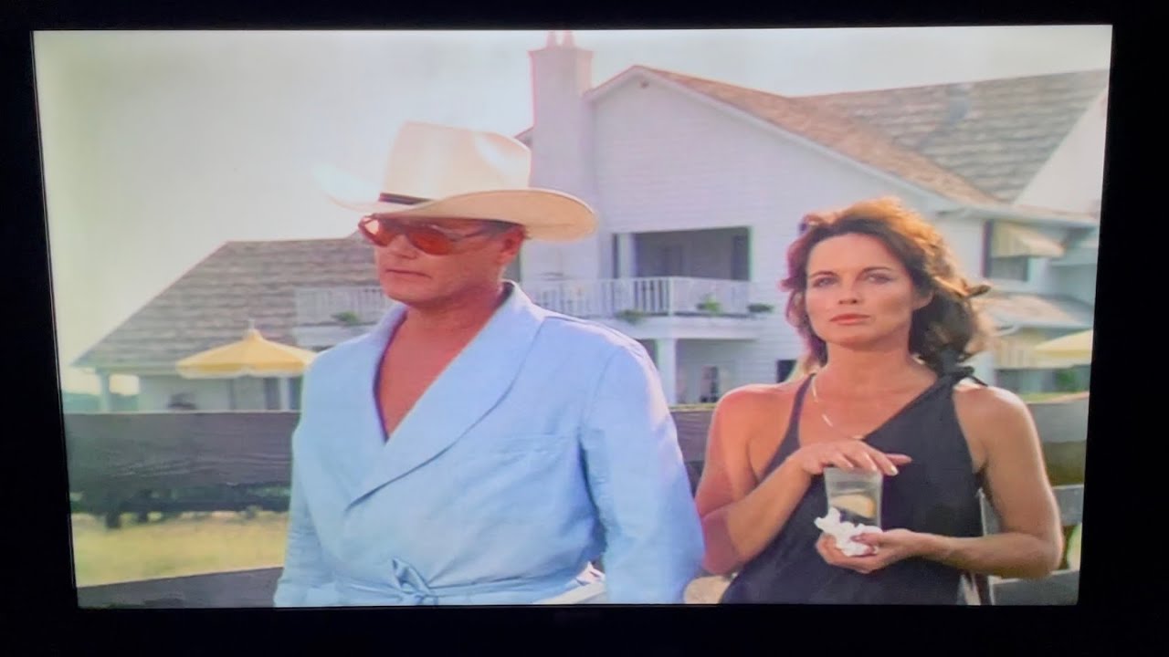 Dallas: Sue Ellen tells J.R. he’s losing his grip.