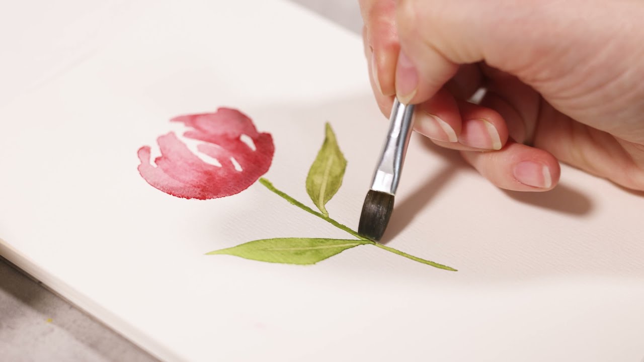 Inspiration: DIY watercolour painting