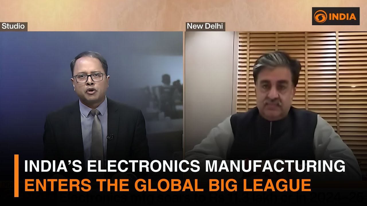 India&rsquo;s Electronics Manufacturing Enters the Global Big League | Expert Insight