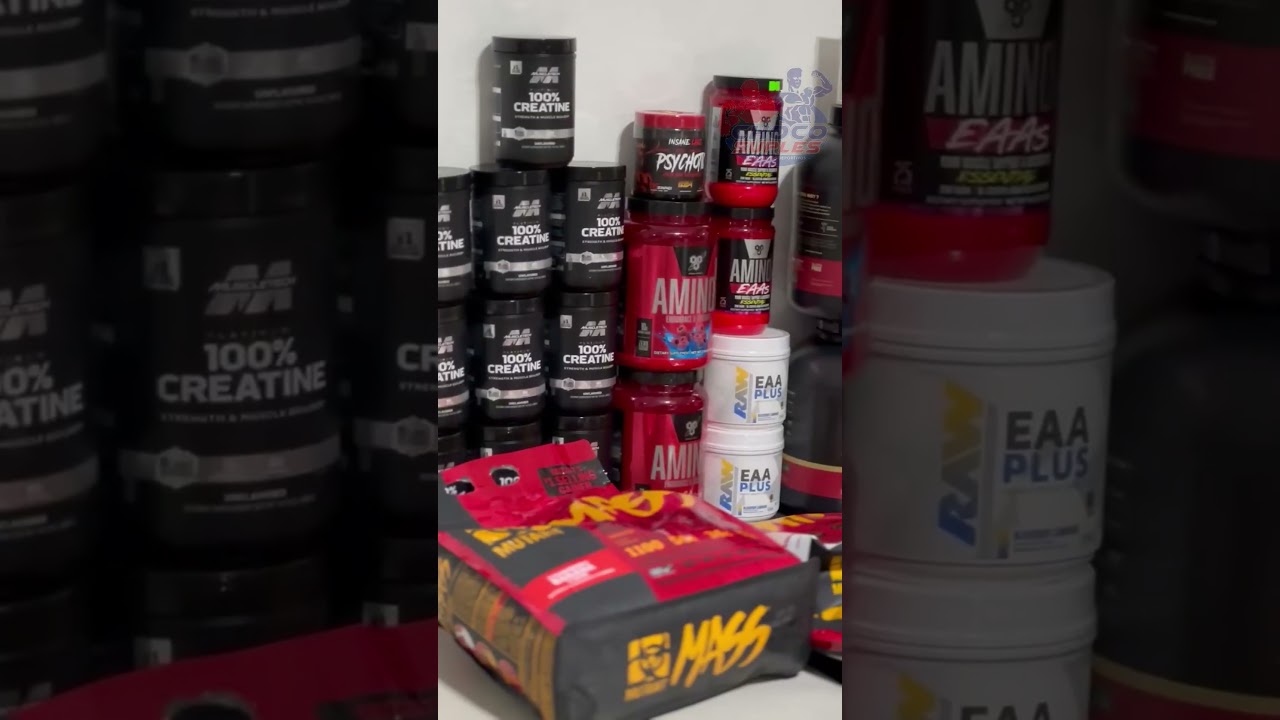 STOCK FULL OF SUPPLEMENTS