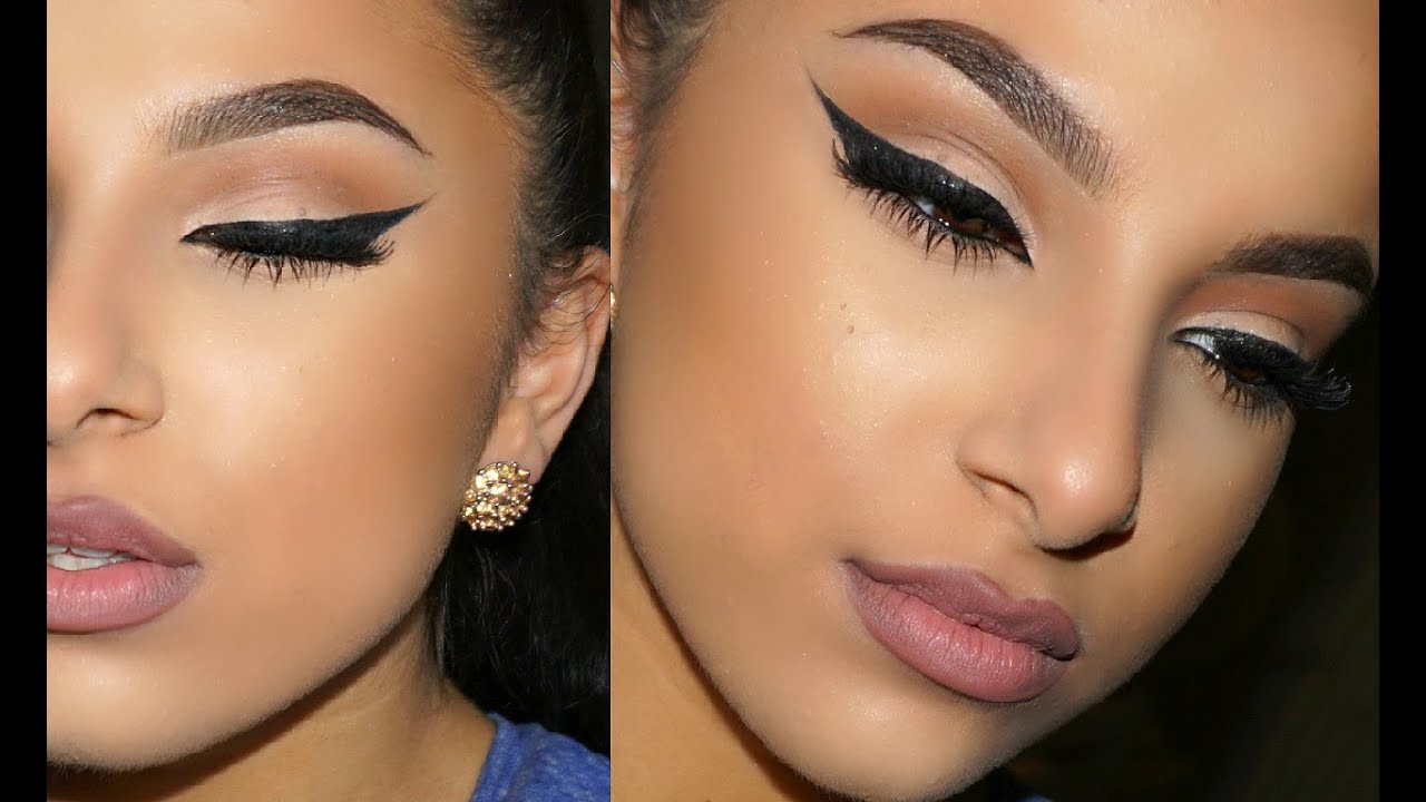 Winged Liner & Bold Brow Tutorial | Makeup By Leyla