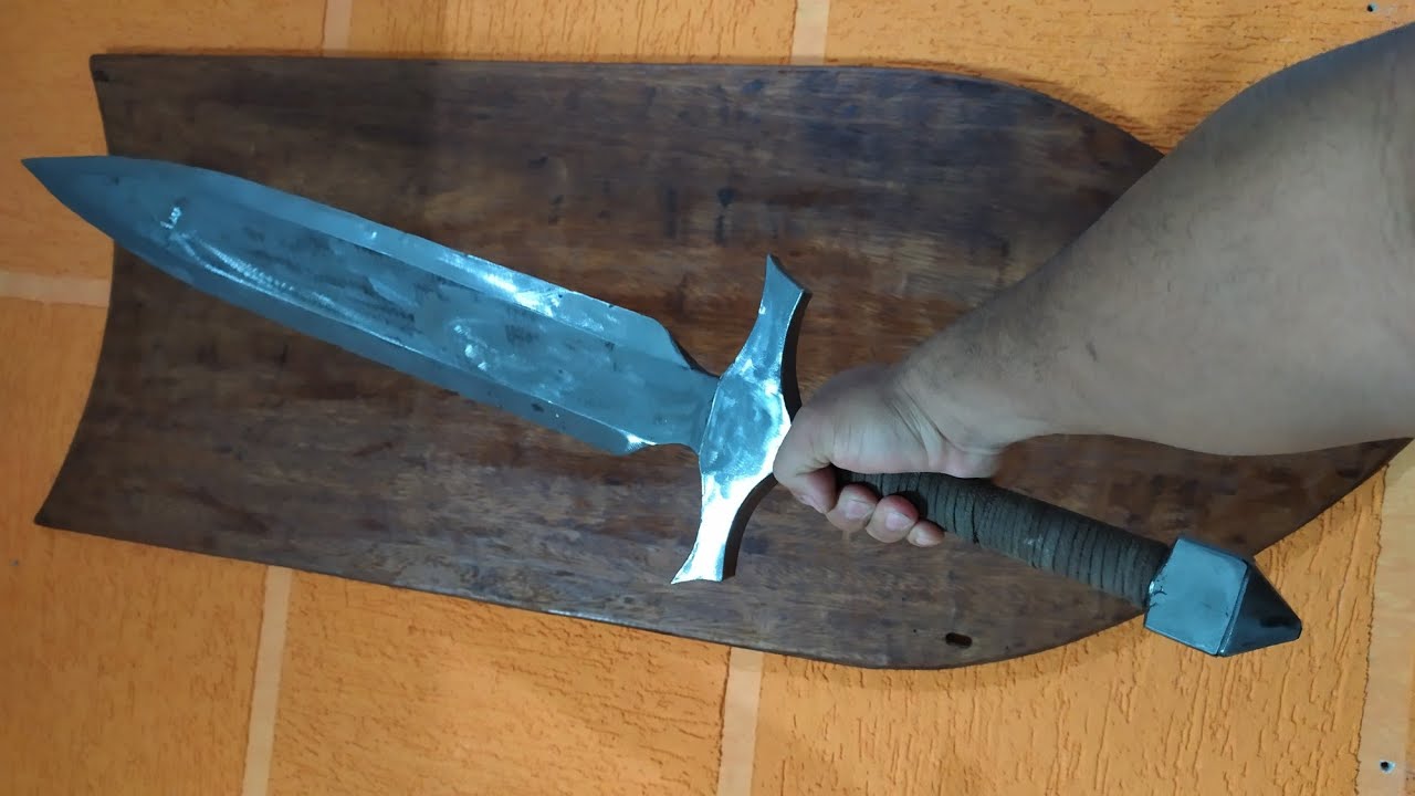 Espada de sucata de ferro #artesemmetal #metalart #artesanato