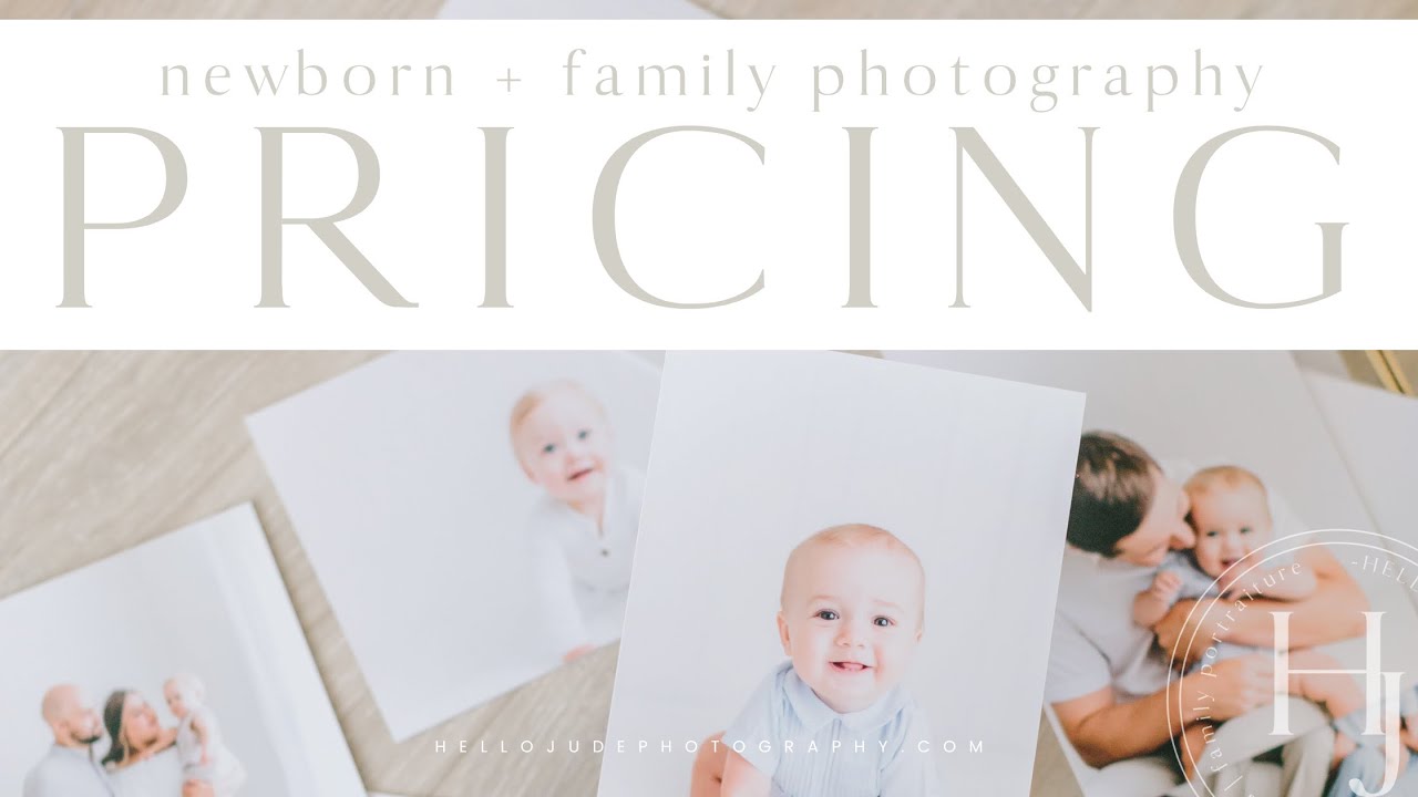 Newborn and Family Photography Pricing